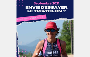Envie d'essayer le triathlon ?