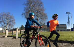 Début de saison pour l'école de triathlon