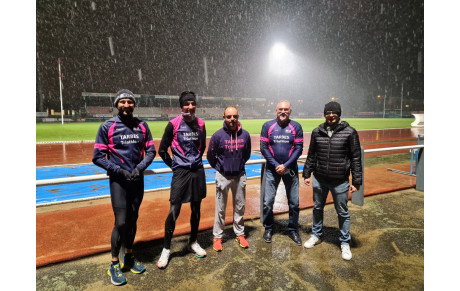 Triathlètes et sponsors du Club