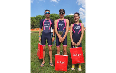 3 jeunes, 3 podiums !