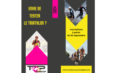 Inscriptions saison 2024