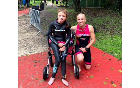 Coup de coeur pour notre paratriathlète